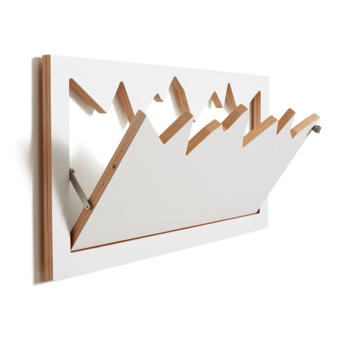 AMBIVALENZ Fläpps Hillhäng Garderobe - H/B/T 40x80x30 Cm - Weiß 1 AMBIVALENZ Fläpps Hillhäng Garderobe - H/B/T 40x80x30 Cm - Weiß