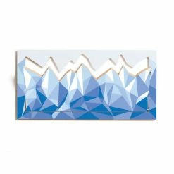 AMBIVALENZ Fläpps Hillhäng Garderobe - H/B/T 40x80x30 Cm - Eisberg