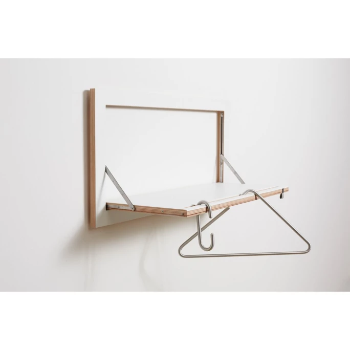 AMBIVALENZ Fläpps Hangrail Kleiderstange - H/B/T 40x80x30 Cm - Weiß 3 AMBIVALENZ Fläpps Hangrail Kleiderstange - H/B/T 40x80x30 Cm - Weiß – Bild 3