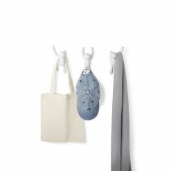 Umbra Buddy Haken 3er-Set - 25x19x8 Cm - White -qeeboo shop unnamed file 82