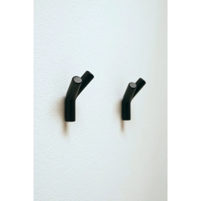 Depot 4 Design Depot4Design WARDROPE Wandhaken 2er Set - 2er Set 8,5 X 5,5 X 3,5cm - Schwarz 2 Depot 4 Design Depot4Design WARDROPE Wandhaken 2er Set - 2er Set 8,5 X 5,5 X 3,5cm - Schwarz – Bild 2