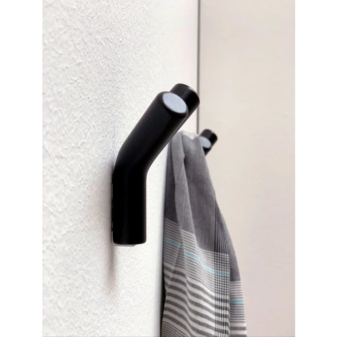 Depot 4 Design Depot4Design WARDROPE Wandhaken 2er Set - 2er Set 8,5 X 5,5 X 3,5cm - Schwarz 4 Depot 4 Design Depot4Design WARDROPE Wandhaken 2er Set - 2er Set 8,5 X 5,5 X 3,5cm - Schwarz – Bild 4