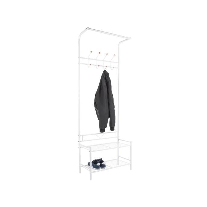 Leitmotiv Saturnus Garderobe - 64 X 30 X 177 Cm - White 3 Leitmotiv Saturnus Garderobe - 64 X 30 X 177 Cm - White – Bild 3