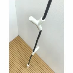 Depot 4 Design Depot4Design WARDROPE Seil-Garderobe Mit Haken - 58x3 Cm - Graues Seil - Mattgraue Haken -qeeboo shop unnamed file 844