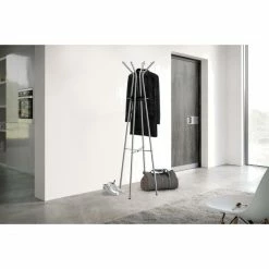 ZACK TEROS Garderobenständer - Ø 54 Cm - Höhe 175 Cm - Edelstahl Matt -qeeboo shop unnamed file 873