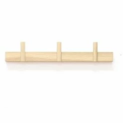Depot 4 Design Depot4Design LINE UP Wandgarderobe - 41,5x3,7x3,7cm - Natur