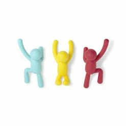 Umbra Buddy Haken 3er-Set - 25x19x8 Cm - Assorted Colour #1