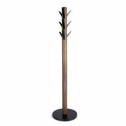 Umbra Flapper Kleiderständer - H 169 Cm - 39x39 Cm - Black/Walnut