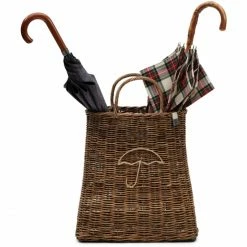 Riviera Maison Rivièra Maison Rustic Rattan Schirmständer - 48x48x63 Cm - Nature -qeeboo shop unnamed file 957
